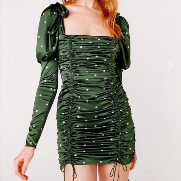 For Love And Lemons Dresses For Love Lemons Davies Ruched Mini Dress Xs Poshmark